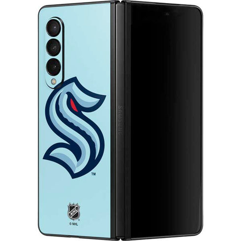 NHL Seattle Kraken Logo Galaxy Z Fold3 5G Skin