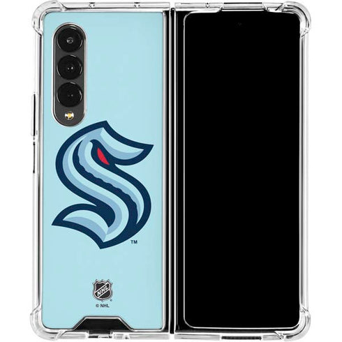 NHL Seattle Kraken Logo Galaxy Z Fold4 5G Clear Case