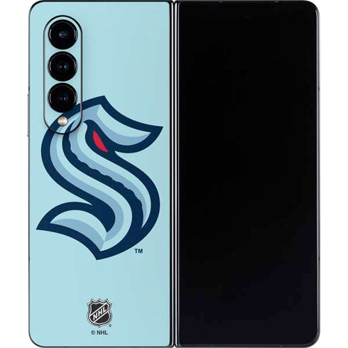 NHL Seattle Kraken Logo Galaxy Z Fold4 5G Skin