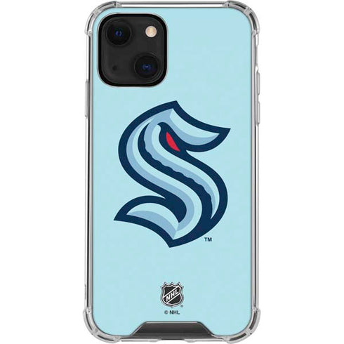 NHL Seattle Kraken Logo iPhone 14 Plus Clear Case