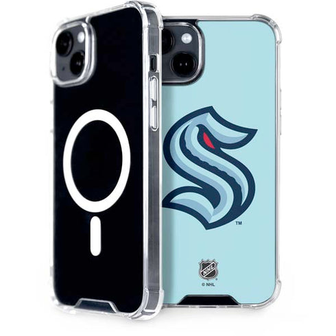 NHL Seattle Kraken Logo iPhone 15 Plus MagSafe Case
