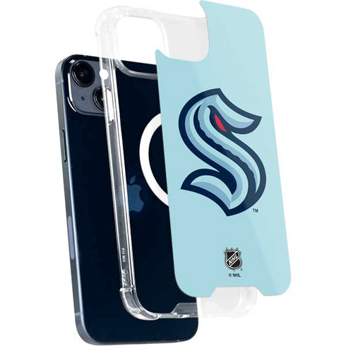 NHL Seattle Kraken Logo iPhone 15 Plus MagSafe Case