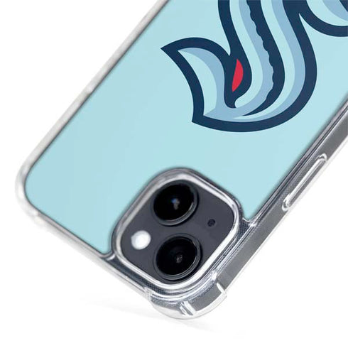 NHL Seattle Kraken Logo iPhone 15 Plus MagSafe Case