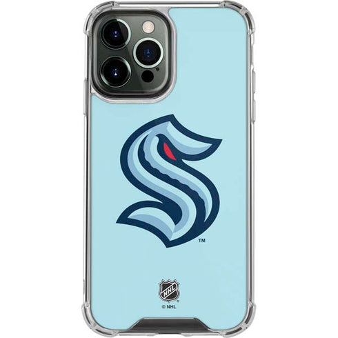 NHL Seattle Kraken Logo iPhone 14 Pro Max Clear Case