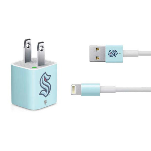 NHL Seattle Kraken Logo iPhone Charger (5W USB) Skin