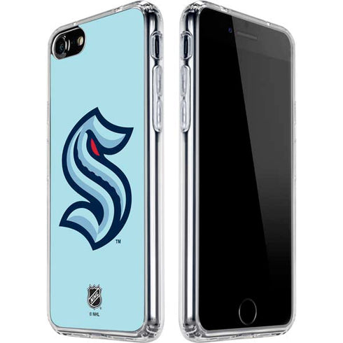 NHL Seattle Kraken Logo iPhone SE (2nd & 3rd Gen) Clear Case