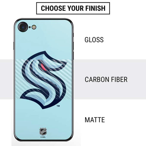 NHL Seattle Kraken Logo iPhone SE (2nd & 3rd Gen) Skin