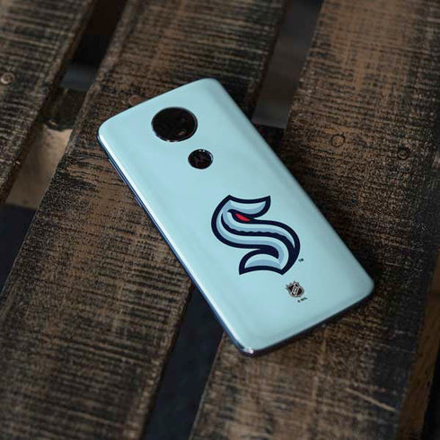 NHL Seattle Kraken Logo Moto E5 Plus Skin