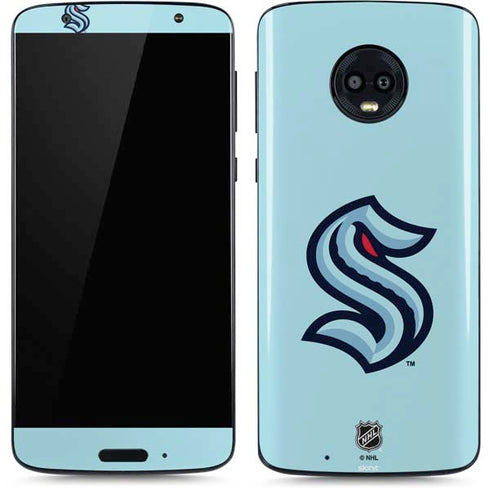 NHL Seattle Kraken Logo Moto G6 Skin