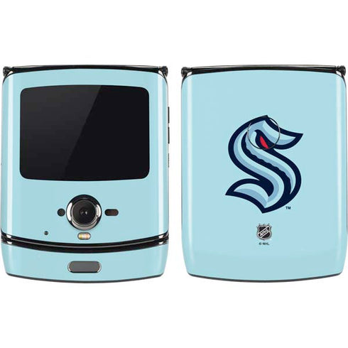 NHL Seattle Kraken Logo Motorola RAZR Skin