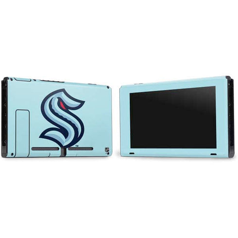 NHL Seattle Kraken Logo Nintendo Switch Bundle Skin