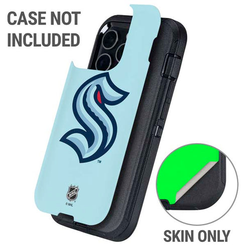 NHL Seattle Kraken Logo Otterbox Defender iPhone Skin