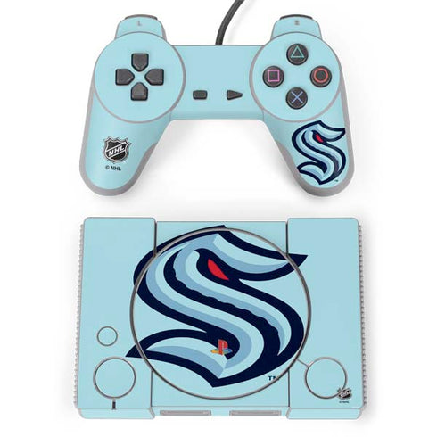 NHL Seattle Kraken Logo PlayStation Classic Bundle Skin