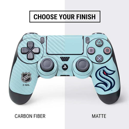 NHL Seattle Kraken Logo PS4 Controller Skin