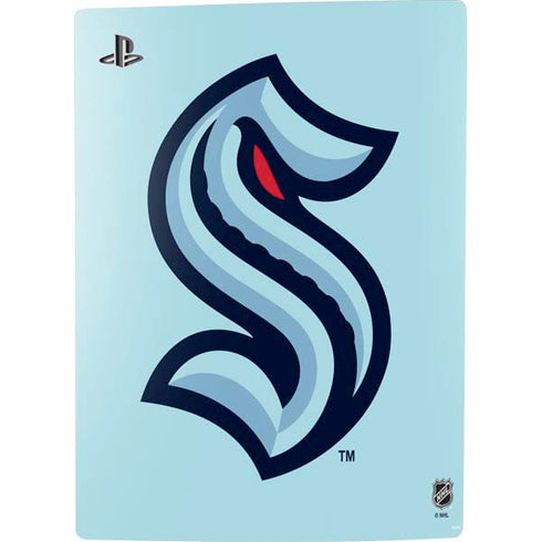 NHL Seattle Kraken Logo PS5 Digital Edition Console Skin