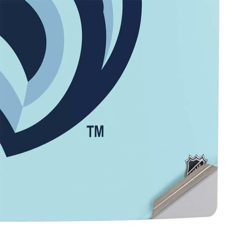 NHL Seattle Kraken Logo PS5 Slim Disk Console Skin