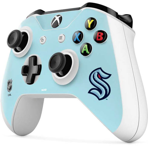 NHL Seattle Kraken Logo Xbox One S Controller Skin
