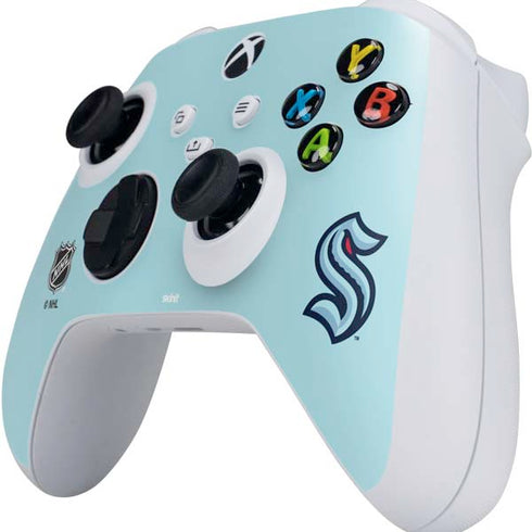 NHL Seattle Kraken Logo Xbox Series S Controller Skin