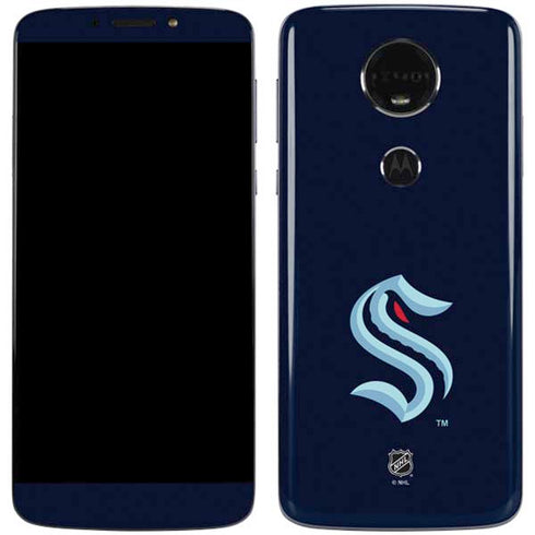 NHL Seattle Kraken Moto E5 Plus Skin