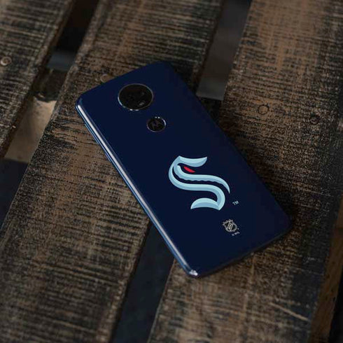NHL Seattle Kraken Moto E5 Plus Skin