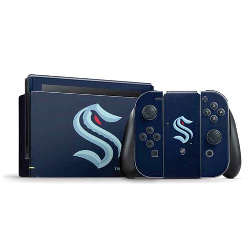 NHL Seattle Kraken Nintendo Switch Bundle Skin