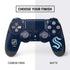 NHL Seattle Kraken PS4 Controller Skin