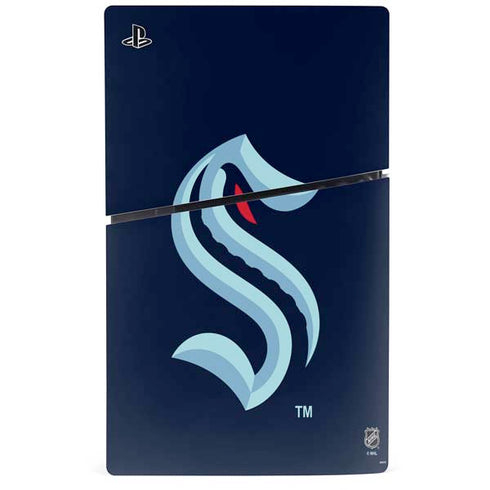 NHL Seattle Kraken PS5 Slim Digital Edition Bundle Skin