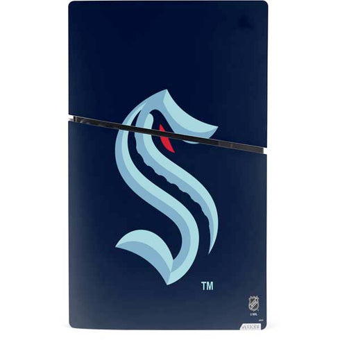 NHL Seattle Kraken PS5 Slim Digital Edition Console Skin
