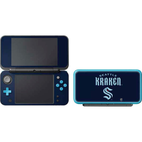 NHL Seattle Kraken Script Nintendo 2DS XL (2017) Skin