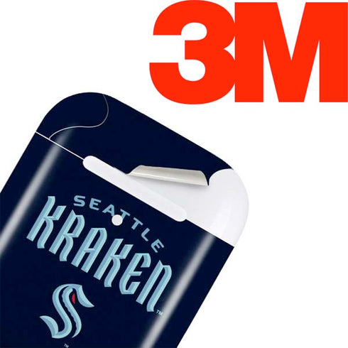 NHL Seattle Kraken Script Apple AirPods Skin