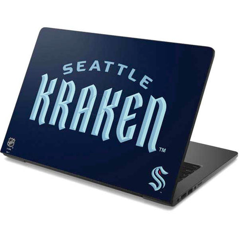 NHL Seattle Kraken Script Dell Chromebook Skin