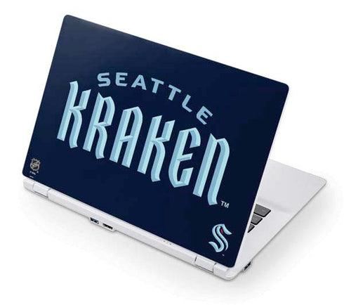 NHL Seattle Kraken Script Acer Chromebook Skin