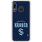NHL Seattle Kraken Script Galaxy A20 Clear Case