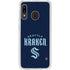 NHL Seattle Kraken Script Galaxy A20 Clear Case