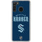 NHL Seattle Kraken Script Galaxy A21 Clear Case