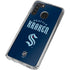 NHL Seattle Kraken Script Galaxy A21 Clear Case