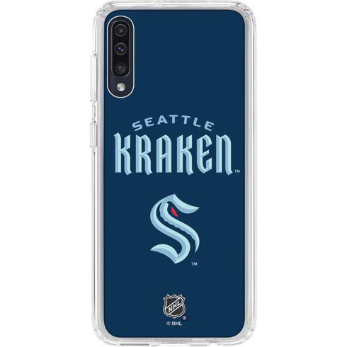 NHL Seattle Kraken Script Galaxy A50 Clear Case