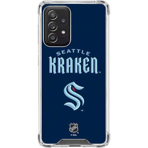 NHL Seattle Kraken Script Galaxy A52 5G Clear Case