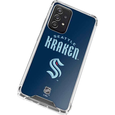 NHL Seattle Kraken Script Galaxy A52 5G Clear Case