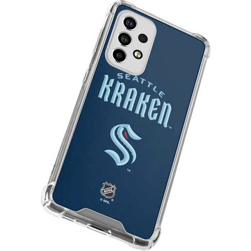 NHL Seattle Kraken Script Galaxy A53 5G Clear Case