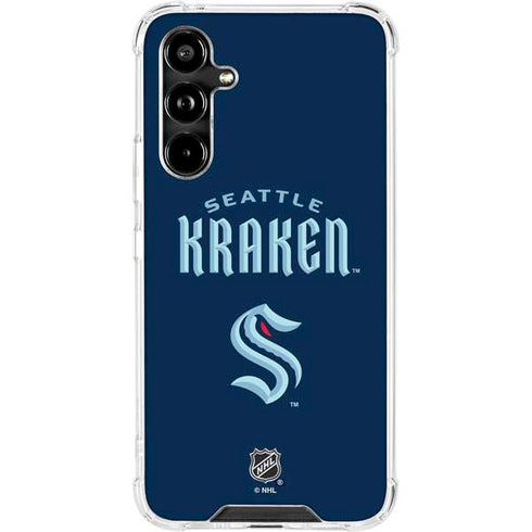 NHL Seattle Kraken Script Galaxy A54 5G Clear Case