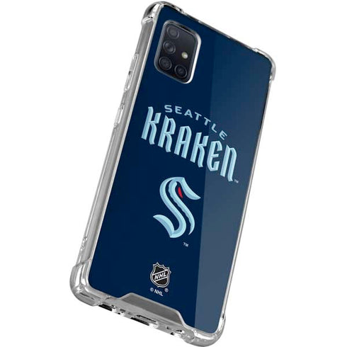 NHL Seattle Kraken Script Galaxy A71 5G Clear Case