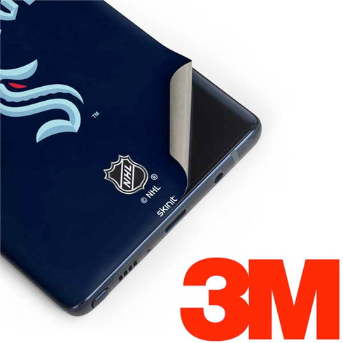 NHL Seattle Kraken Script Galaxy Note 9 Skin