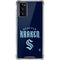 NHL Seattle Kraken Script Galaxy Note20 5G Clear Case