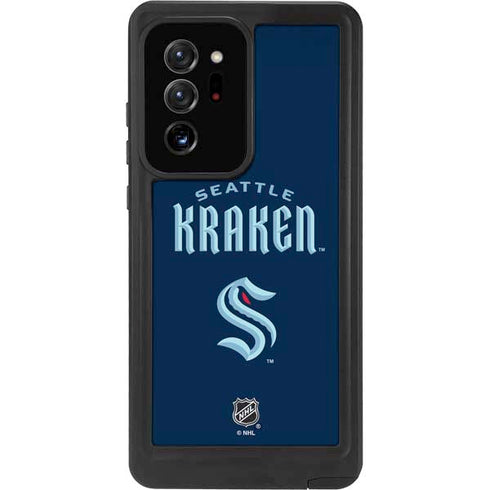 NHL Seattle Kraken Script Galaxy Note20 Ultra 5G Waterproof Case
