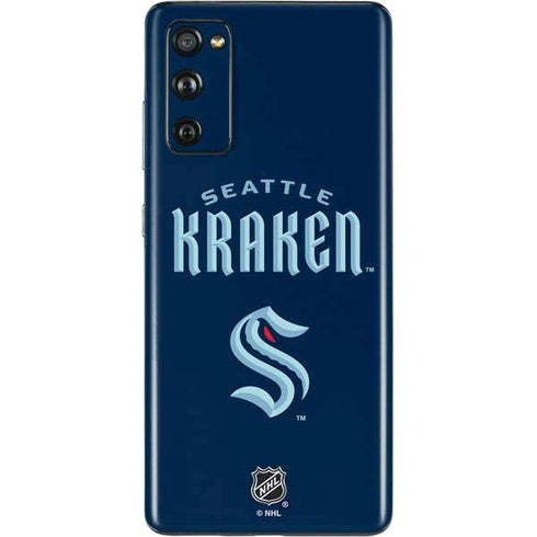 NHL Seattle Kraken Script Galaxy S20 Fan Edition Skin