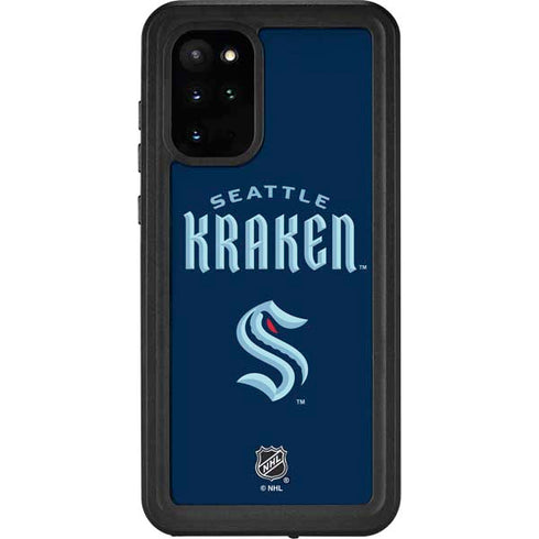 NHL Seattle Kraken Script Galaxy S20 Plus Waterproof Case