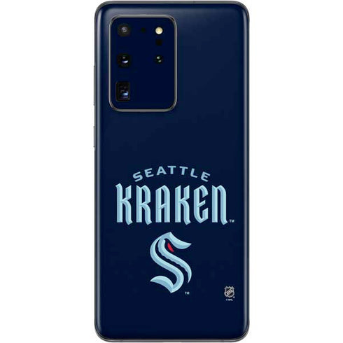 NHL Seattle Kraken Script Galaxy S20 Ultra 5G Skin