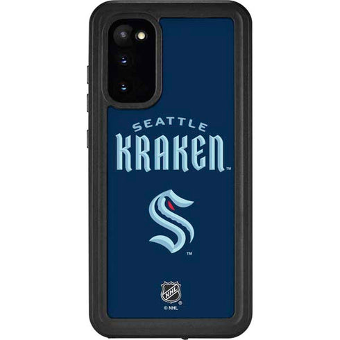 NHL Seattle Kraken Script Galaxy S20 Waterproof Case