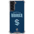 NHL Seattle Kraken Script Galaxy S21 5G Clear Case